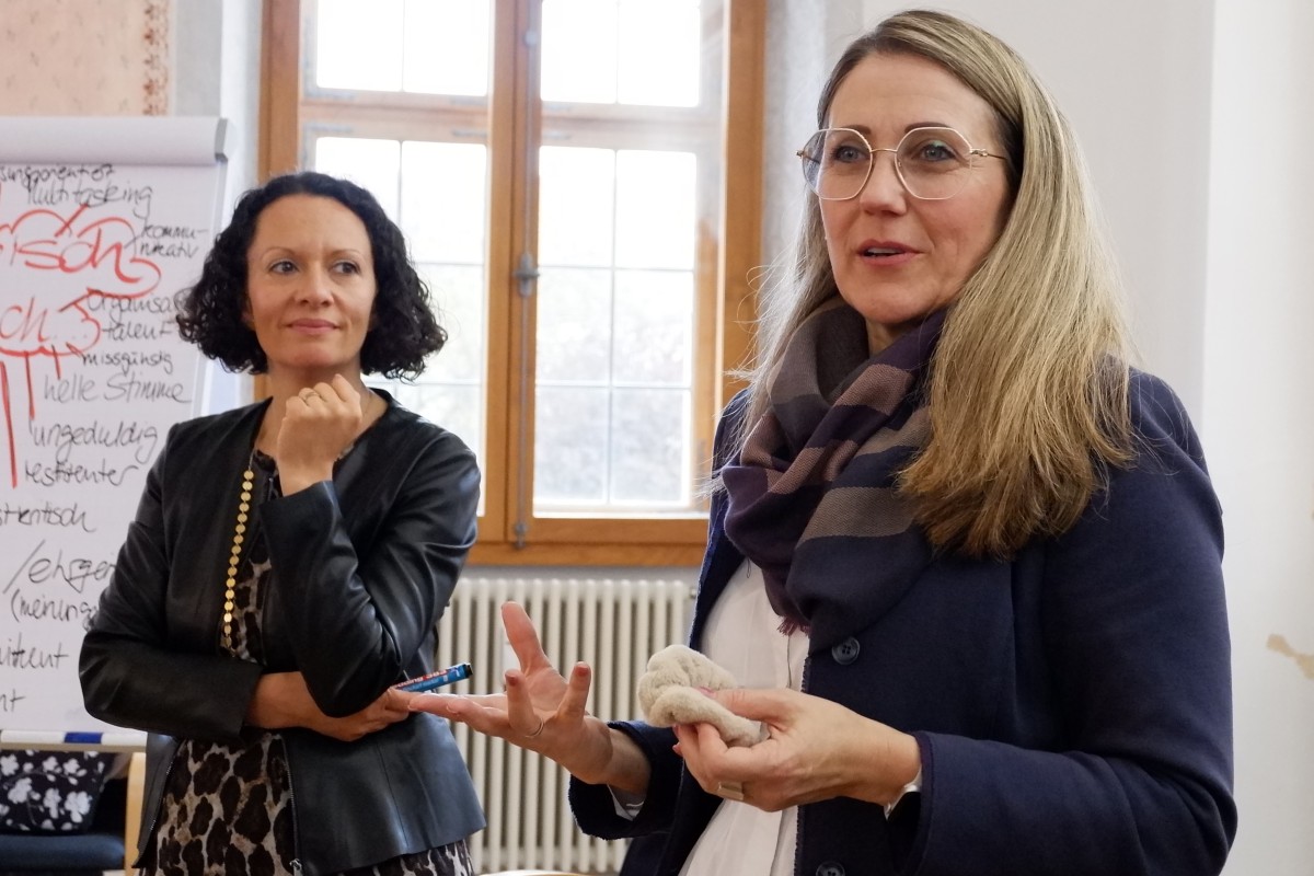 Bürgermeisterinnen bei einer Fortbildung der SDL Thierhaupten.