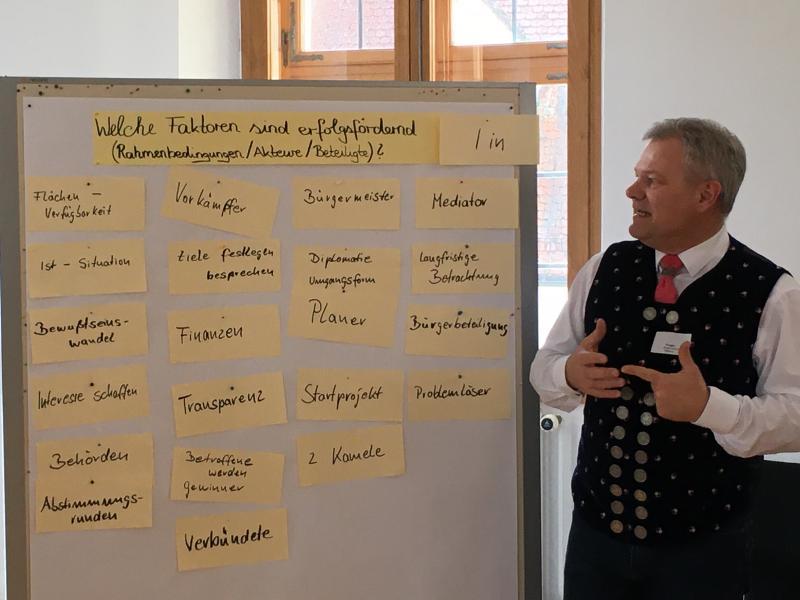 Bgm. Toni Brugger an der SDL in Thierhaupten